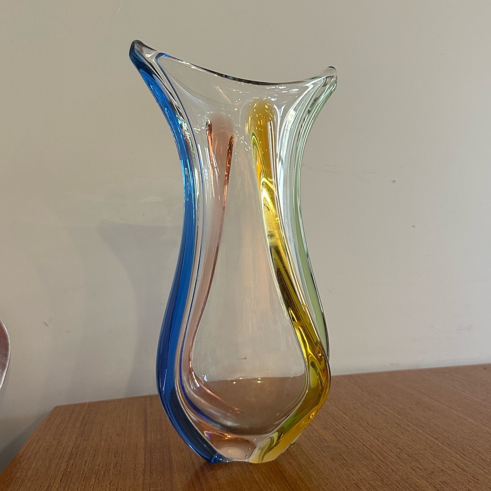 Frantisek Zemek Rhapsody Glass Vase